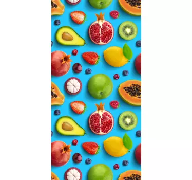 Fruits pour emballage de réfrigérateur de cuisine - TenStickers