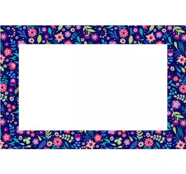 Autocollant de belles fleurs - TenStickers