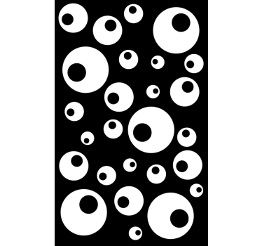Sticker fenêtre perles d'eau - TenStickers