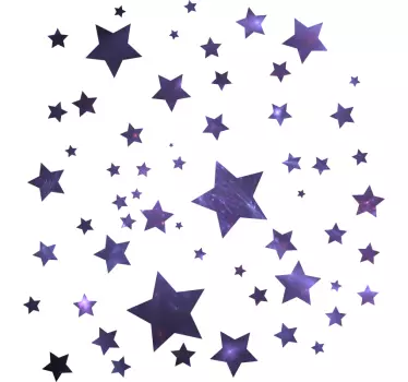 Autocollant espace étoiles univers - TenStickers