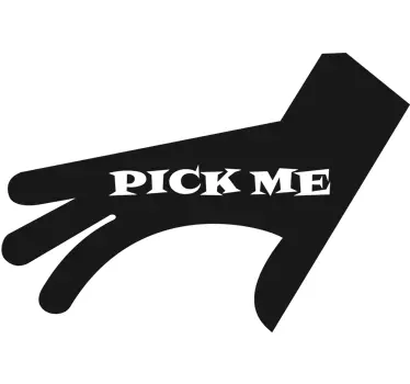 Sticker pick me - TenStickers