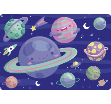 Peau d'ordinateur portable astral coloré - TenStickers