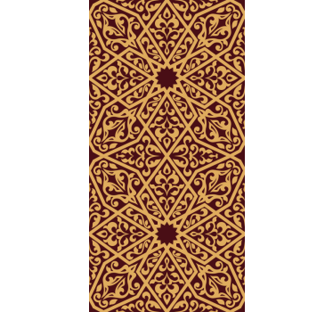 Autocollant fenêtre motif oriental - TenStickers