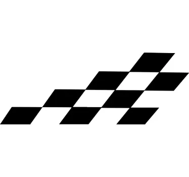 Sticker voiture photo de course - TenStickers