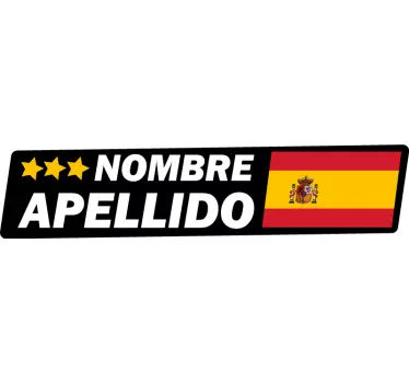 Sticker vélo drapeau personnalisable - TenStickers
