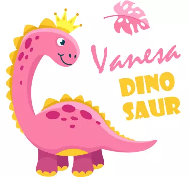 Sticker Dinosaure personnalisable - TenStickers