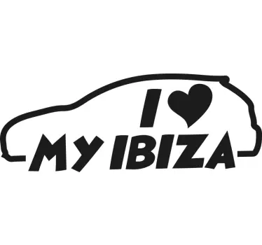 Autocollant Voiture Texte personnalisable - TenStickers