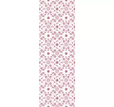 Vitrophanie Fleurs style paisley - TenStickers