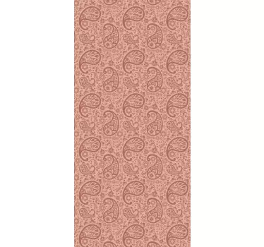 Sticker pour Frigo au motif paisley - TenStickers