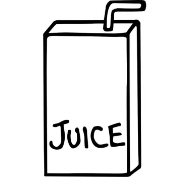 Sticker mac apple boisson - TenStickers