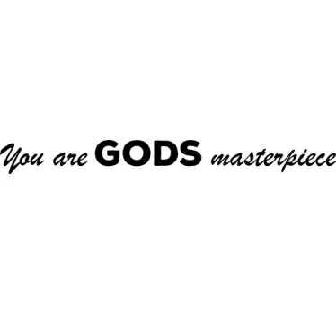 Sticker citation message de vie inspirant - TenStickers