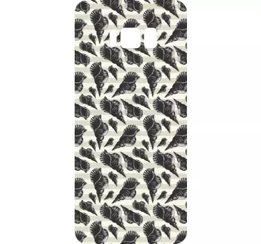 Sticker samsung motif de coquille - TenStickers