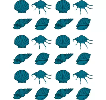 Stickers Muraux Animaux Animaux de coquillage - TenStickers