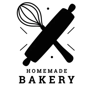 Sticker Mural Cuisine Boulangerie maison monocolor - TenStickers