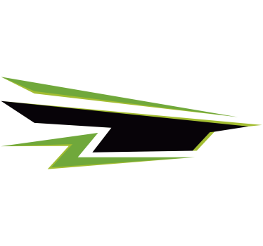 Autocollant Voiture Enveloppe de voiture verte et noire - TenStickers