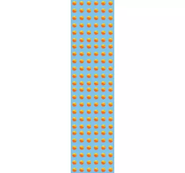 Sticker pour Frigo Réfrigérateur sticker soleil des années 70 - TenStickers