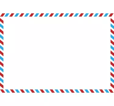 Tableau blanc adhésif cadre coloré - TenStickers