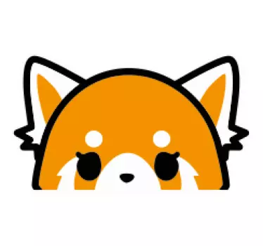 Vitrophanie vitrine Renard anime furtivement - TenStickers