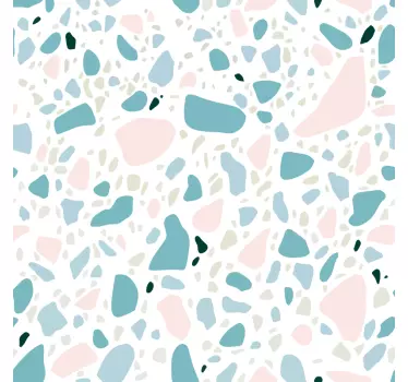 Autocollant Carrelage sticker de carreaux de terrazzo - TenStickers