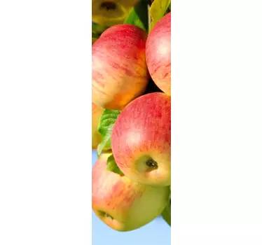Sticker frigo pommes - TenStickers