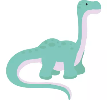 Stickers muraux Dinosaure brontosaure mignon - TenStickers