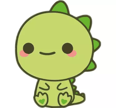 Stickers dinosaure Enfants kawaii - TenStickers