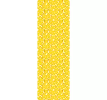 Sticker pour Frigo sticker orange - TenStickers