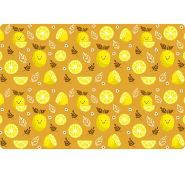 Sticker PC Citrons souriants - TenStickers