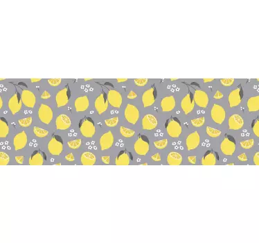 Sticker Deco Meuble Citron tropical - TenStickers
