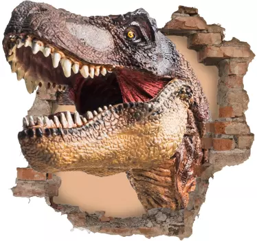 Sticker mural dinosaure élément décoratif mural - TenStickers
