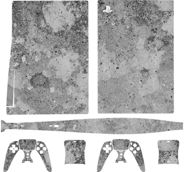 Skin PS5 Fond de béton abstrait - TenStickers