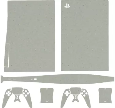Sticker ps5 ensemble d'accessoires de console - TenStickers