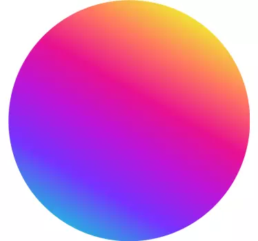 Autocollant Fluide dégradé coloré - TenStickers