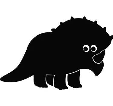 Sticker mural dinosaure figure adorable - TenStickers