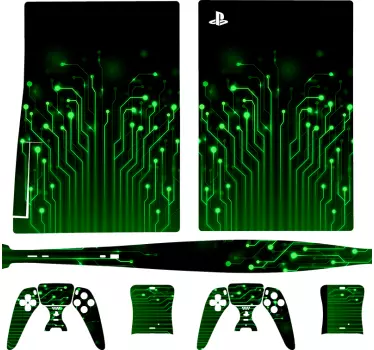 Autocollant PS5 La technologie - TenStickers