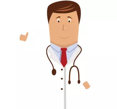 Sticker metier médecin - TenStickers