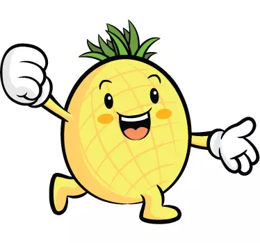 Sticker cuisine petit ananas - TenStickers