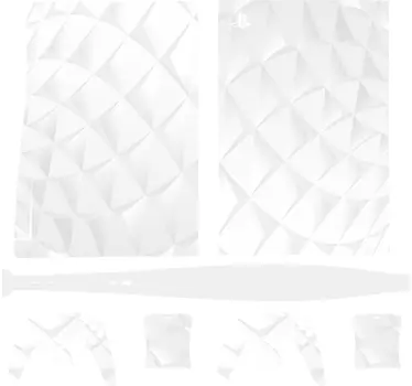 Sticker ps5 texture trois dimensions - TenStickers