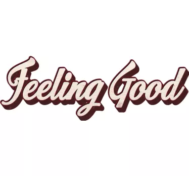 Sticker citation agencement de texte motivant - TenStickers