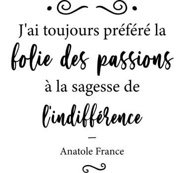 Sticker Citation Citation d'un personnage célèbre - TenStickers