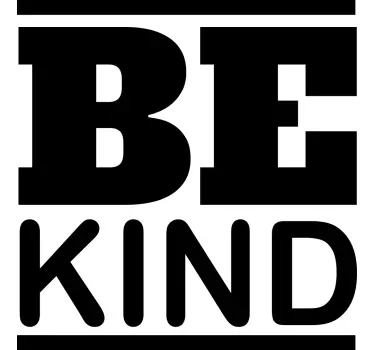 Sticker citation montrez de la compassion - TenStickers