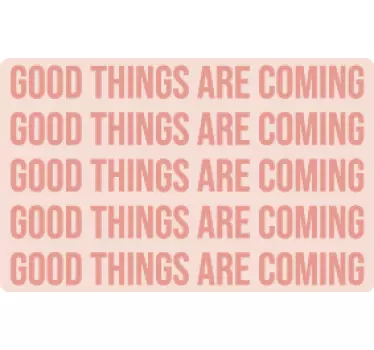 Sticker citation phrase de confiance positive - TenStickers