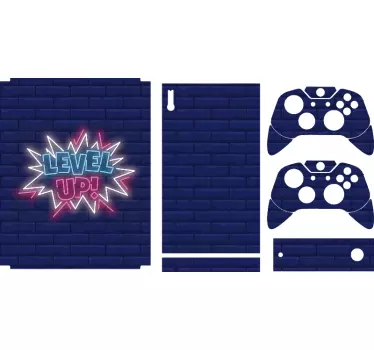 Sticker xbox design niveau supérieur - TenStickers