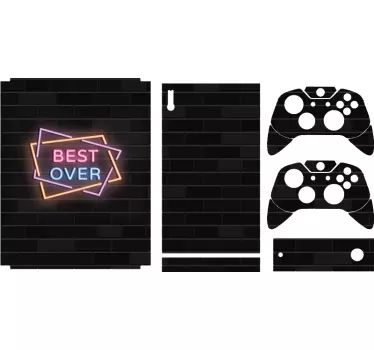 Sticker xbox composants de jeu vibrants - TenStickers