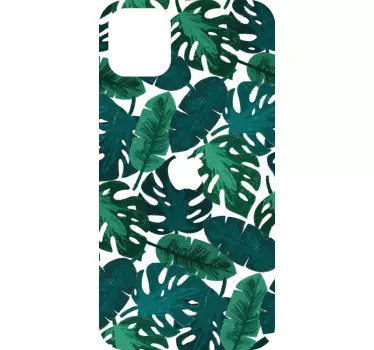 Sticker iphone grandes plantes tropicales - TenStickers