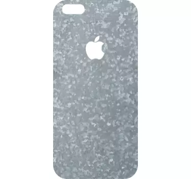 Sticker iphone coque texturée grise - TenStickers
