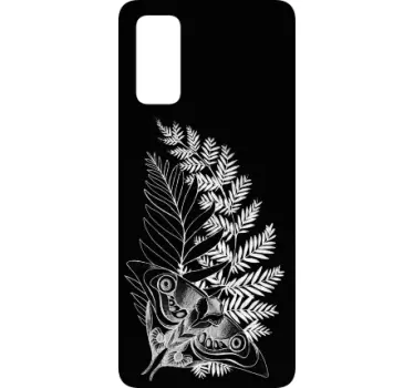Sticker samsung papillon et fougère - TenStickers