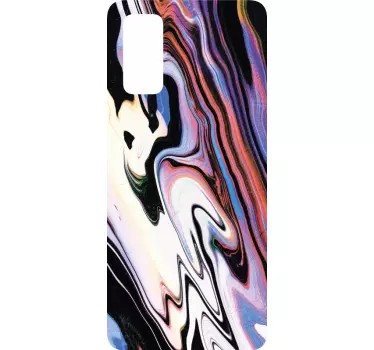 Sticker samsung fluidités abstraites colorées - TenStickers