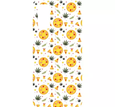 Sticker samsung délice de pizza fromage - TenStickers