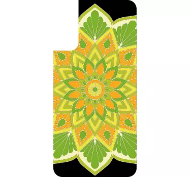 Sticker samsung Élément mandala floral - TenStickers